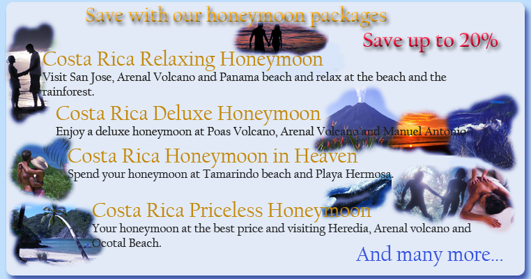 Costa Rica Honeymoon Packages